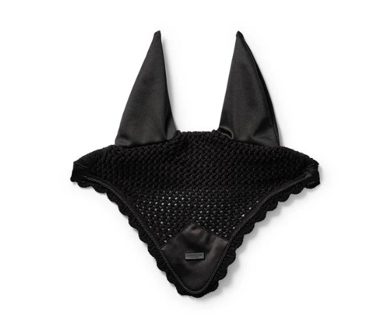 OREJERAS PLAIN BLACK EQUESTRIAN STOCKHOLM